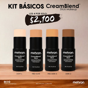 Kit Básicos CreamBlend Stick