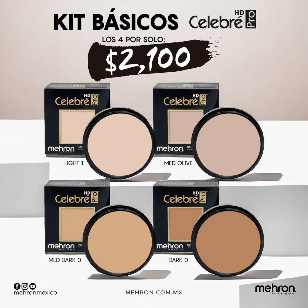 Kit Básicos HD Celebre Cream